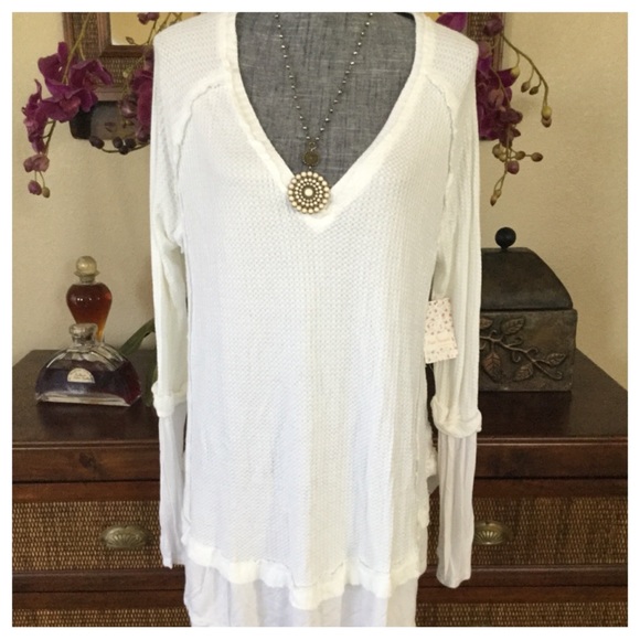Free People Laguna Thermal Top.  NWT. - Picture 7 of 8